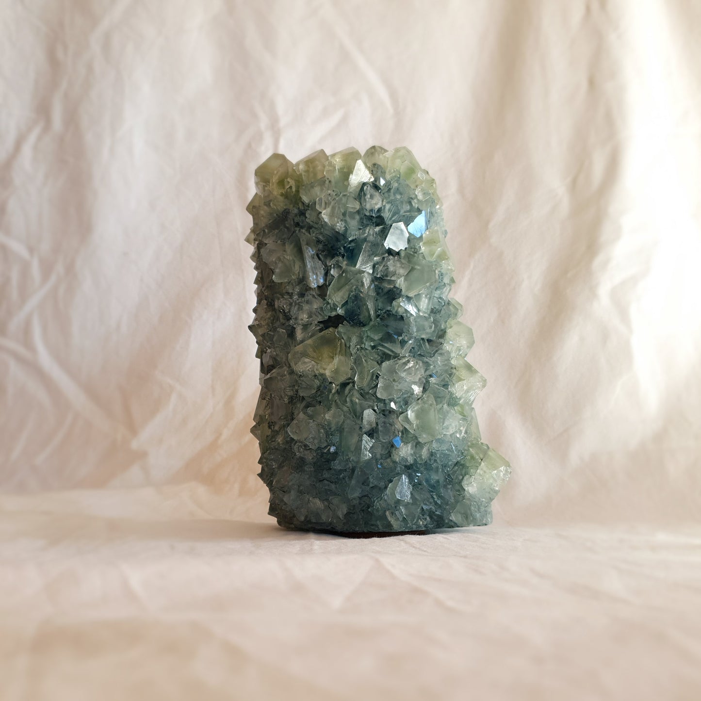 Small Chrystal Vase green - Isaac Monté